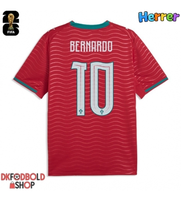 Portugal Bernardo Silva #10 Hjemmebanetrøje VM 2026 Kort ærmer